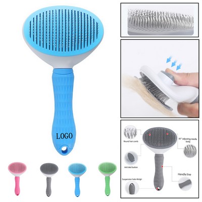 Self-Cleaning Detangling Pet Brush