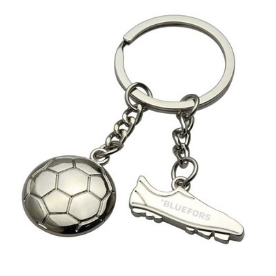 Soccer Shoes Keychain
