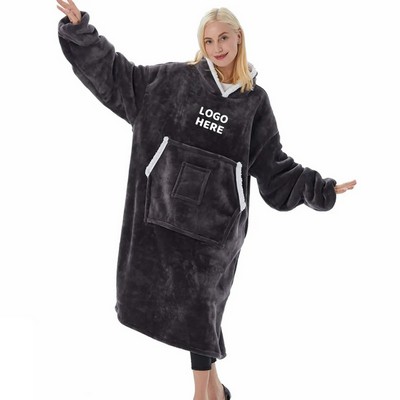 Cozy Fleece Poncho