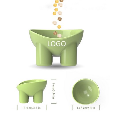 13 OZ Elephant Leg Pet Bowl