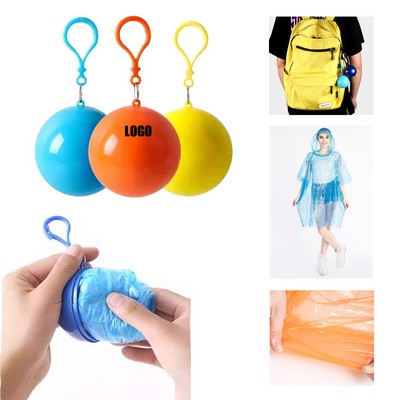Portable Disposable Raincoat Ball