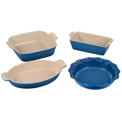Le Creuset 4Pc Heritage Stoneware Bakeware Set - Marseille