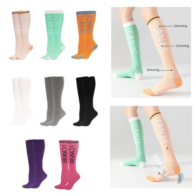 Athletic Compression Socks 20-30mmHg,Circulation & Leg