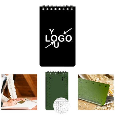 Waterproof Spiral Police Notepad