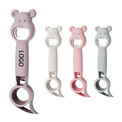 Cute Little Bear 4-in-1 Bottle Opener