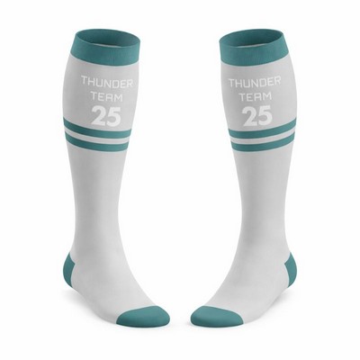 Personalized High Knee Baseball Socks for Teams & Players