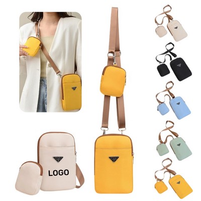 Nylon Multi-Functional Sling Waist Bag