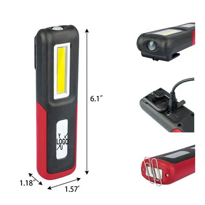 Portable USB COB Torch