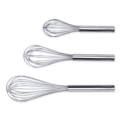 BergHoff Studio 18/10 Stainless Steel Whisk Set 3Pc
