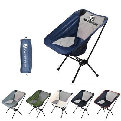 Portable Breathable Moon Chair Folding Camping Beach Chair