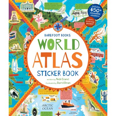 Barefoot Books World Atlas Sticker Book