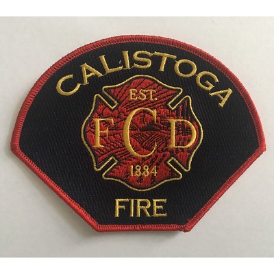 4.5'' Embroidered Patches - 75% Embroidery