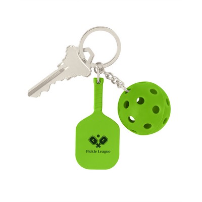 Pickleball Keychain