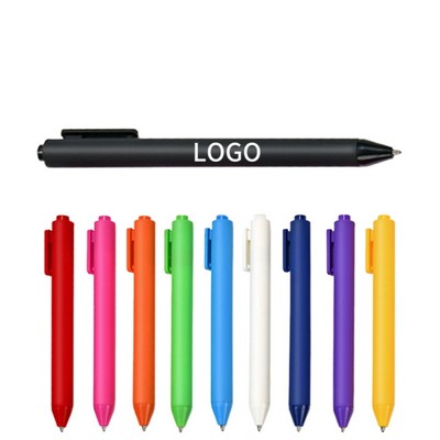 Macaron Ins-Style Custom Black Rollerball Pen