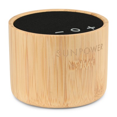 Reed Circle Bamboo Wireless Speaker - Bamboo