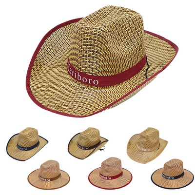 Western Cowboy Hat Shade Straw Hat