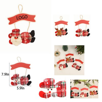 Santa Claus Sign Pendant