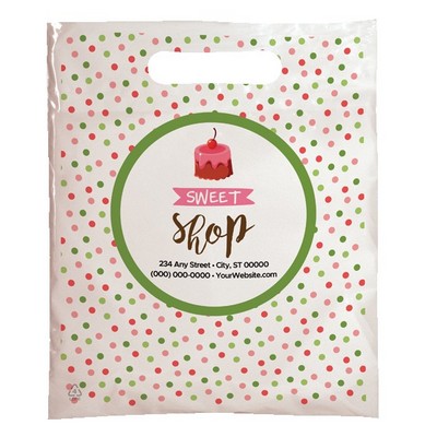 Christmas Scatter Design 1 Plastic Bag (7.5" x 9")