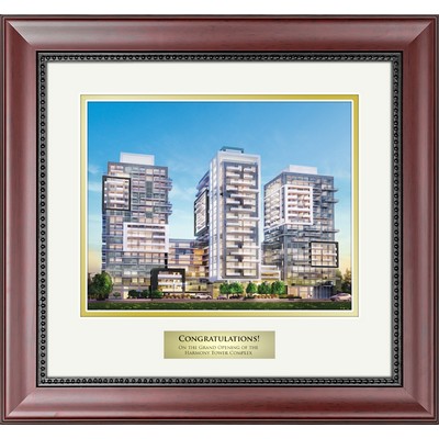 Bathurst - Picture Frame - Horizontal Image (Mahogany)