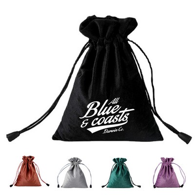 Velvet Pumpkin Candy & Gift Bag