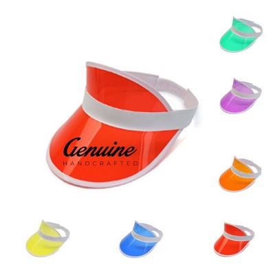 Clear PVC UV Filter Visor Cap