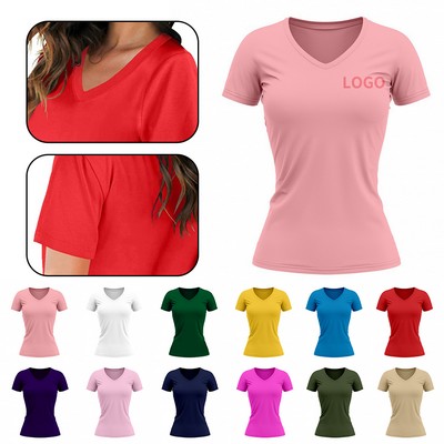 Ladies' V-Neck Tees