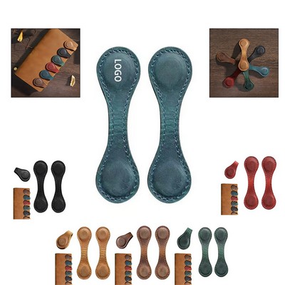 Magnetic Leather Page Holder