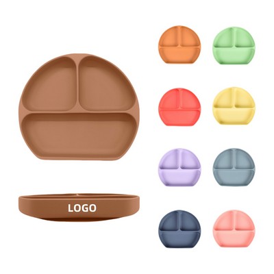 Silicone Baby Dinner Plate