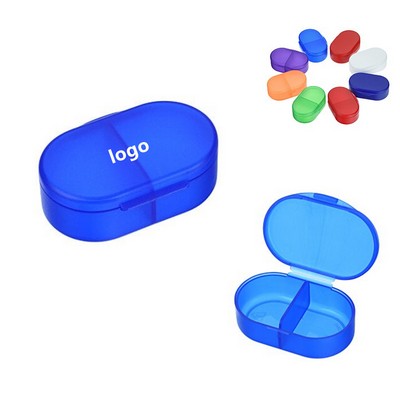 Dual Compartment Pill Box