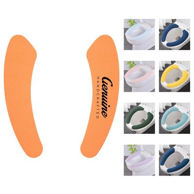 Sticky Toilet Seat Cover