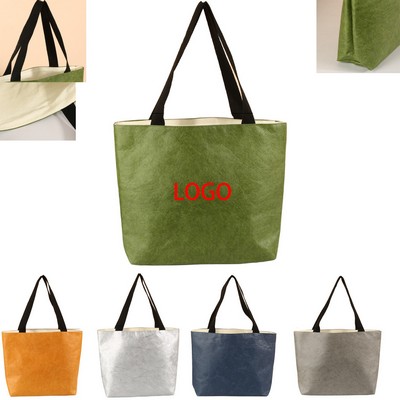 Eco-Friendly Durable Paper Tyvek Shopper Bag