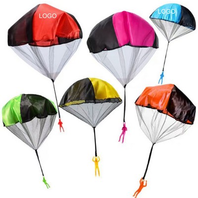Children's Multi-Color Hand-thrown Parachute Toy