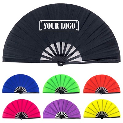 Large Folding Clacking Hand Fans