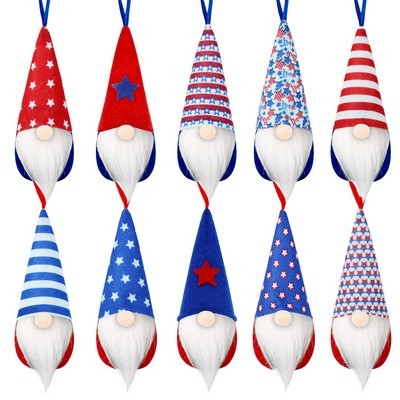 4th of July Gnome Independence Day Hanging Plush Doll Decor