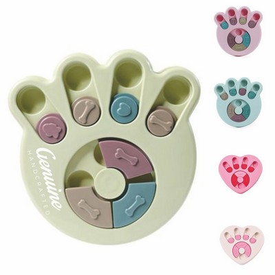 Dog Food Puzzle Feeder Toy