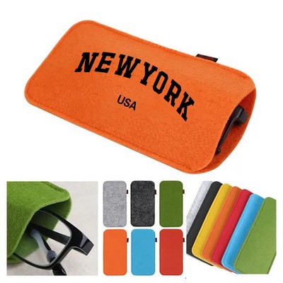 Sunglasses Felt Pouch