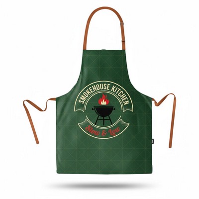 Premium Firm Poly Twill Sublimated Bib Apron