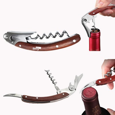 Wooden Corkscrews Wine Bottle Opener