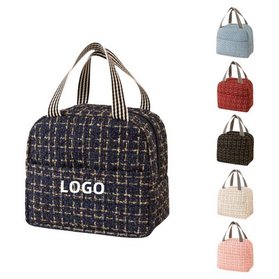 Small Lunch Insulated Cooler Tote Bag