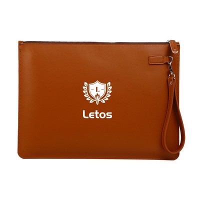 PU Leather Envelope Document Holder File Bags