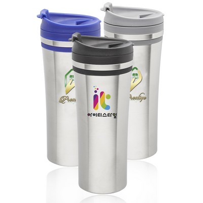 15 oz. Mia Insulated Stainless Steel Travel Mugs