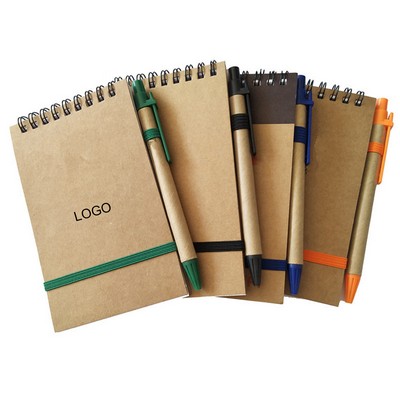 Jotter Notebook With Pen