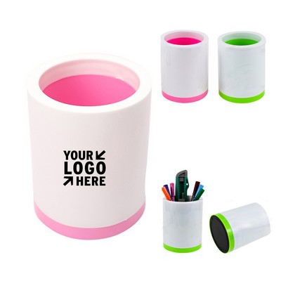 Plastic Desktop Pen Holder