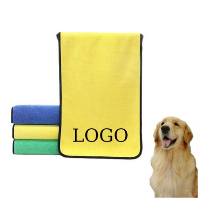 Quick Drying Dog Bath Towel