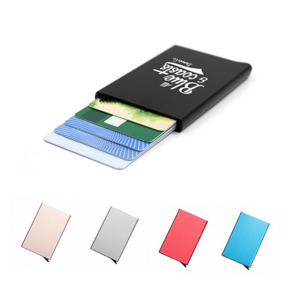 Aluminum RFID Blocking Cardholder Wallet