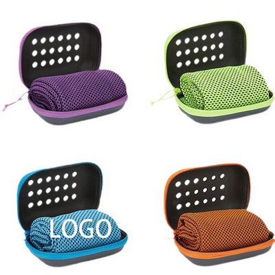 EVA Case Cooling Towel for Outdoor Fitness
