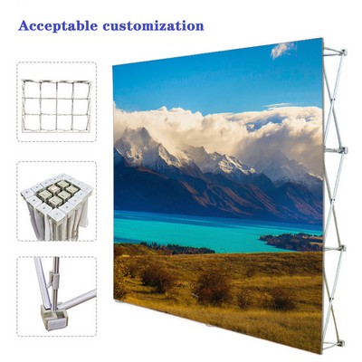 8' Fabric Popup Backdrop Wall Kit