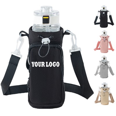 Portable Outdoor Hydration Bottle Carrier Bag