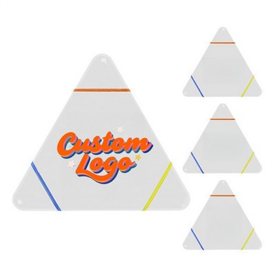 Ergonomic Triangular Highlighter Pen