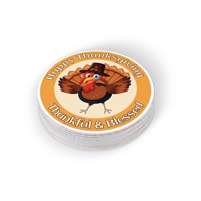 2" Full Color Outdoor Vinyl Stickers - Circle